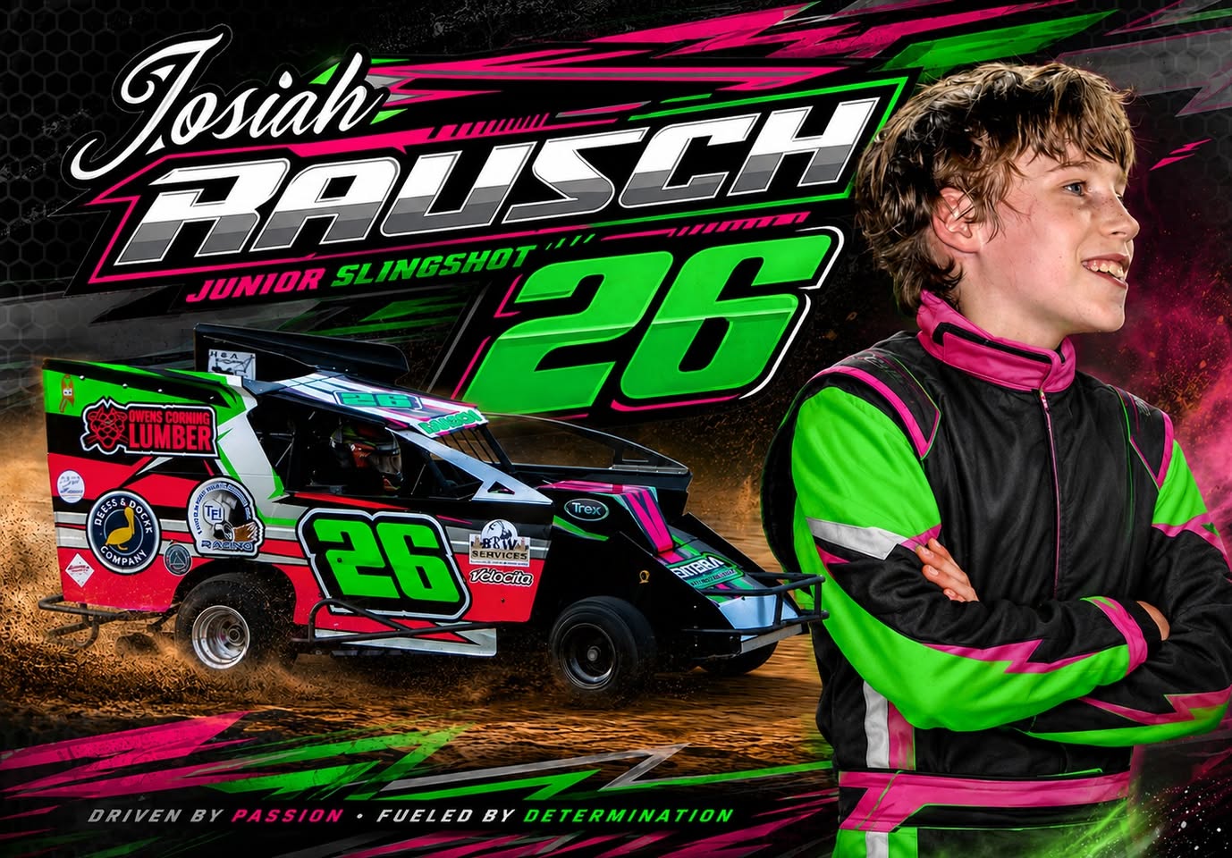 Josiah Rausch #26 Junior Slingshot